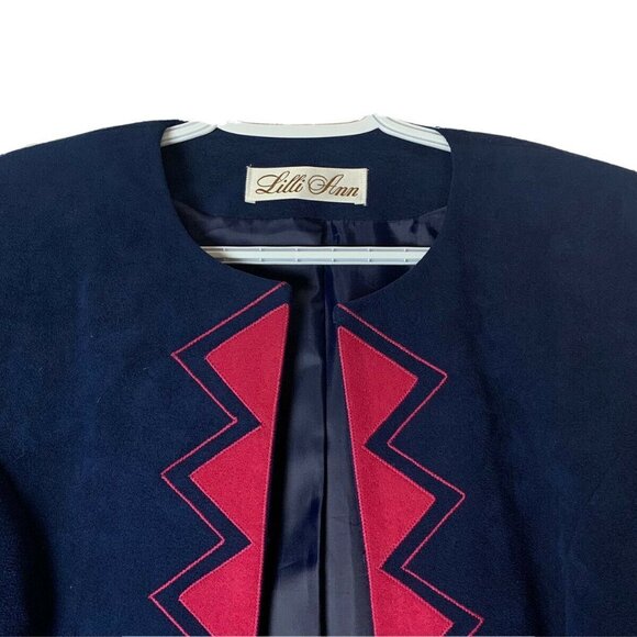 Lilli Ann Vintage Ultra Suede Rare Jacket/Blazer - Picture 7 of 11